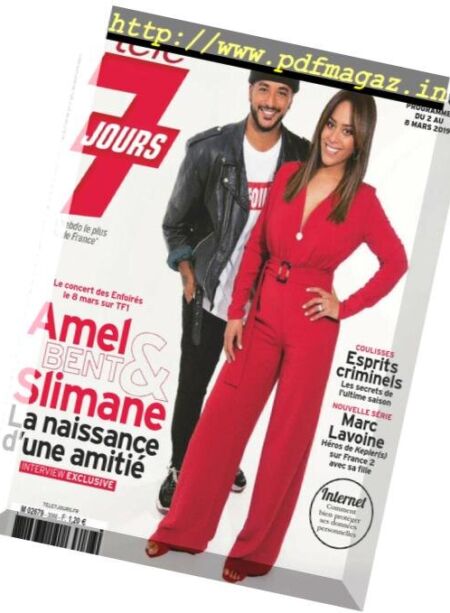 Tele 7 Jours – 02 mars 2019 Cover