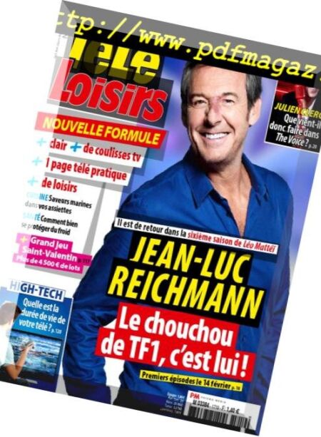 Tele Loisirs – 4 Fevrier 2019 Cover