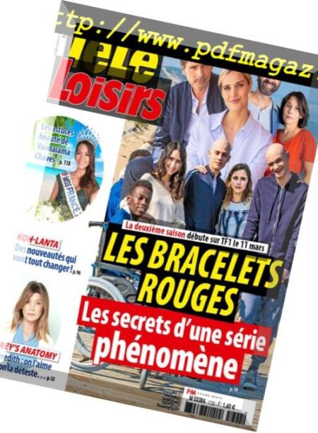 Tele Loisirs – 4 Mars 2019 Cover