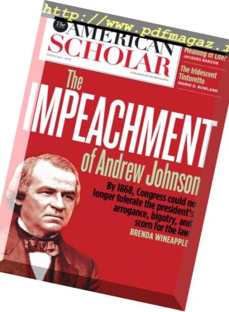 The American Scholar – March 2019 Cover