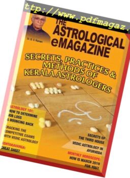 The Astrological e Magazine – March 2019