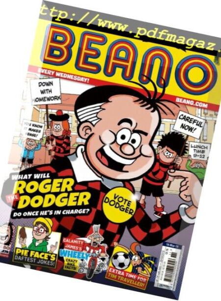 The Beano – 16 March 2019 Cover