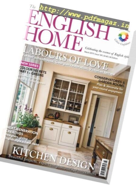 The English Home – March 2019 Cover