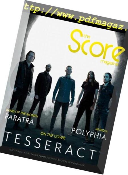 The Score Magazine – March 2019 Cover