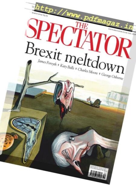 The Spectator – March 16, 2019 Cover
