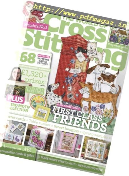 The World of Cross Stitching – April 2019 Cover