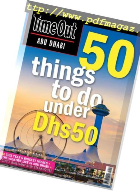 TimeOut Abu Dhabi – January 23, 2019 Cover