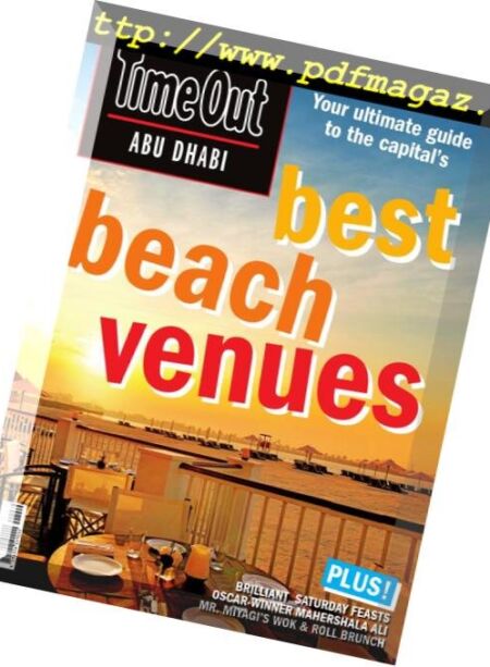 TimeOut Abu Dhabi – March 06, 2019 Cover