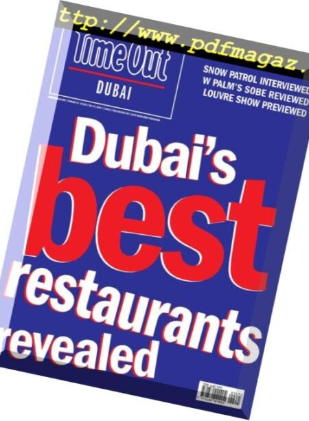 TimeOut Dubai – February 20, 2019 Cover