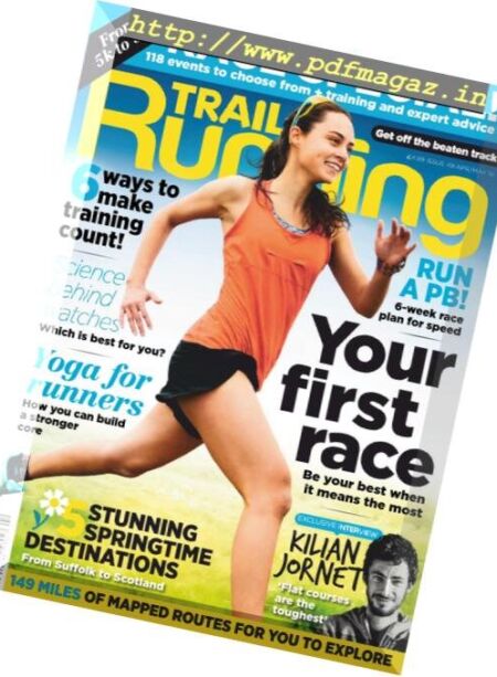 Trail Running – April-May 2019 Cover