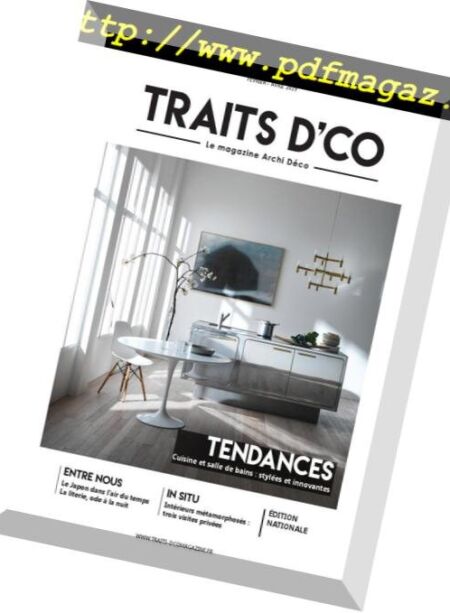 Traits D’co – fevrier 2019 Cover