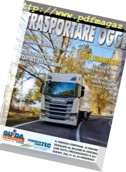 Trasportare Oggi – Febbraio-Marzo 2019