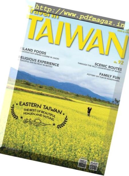 Travel in Taiwan – March-April 2019 Cover