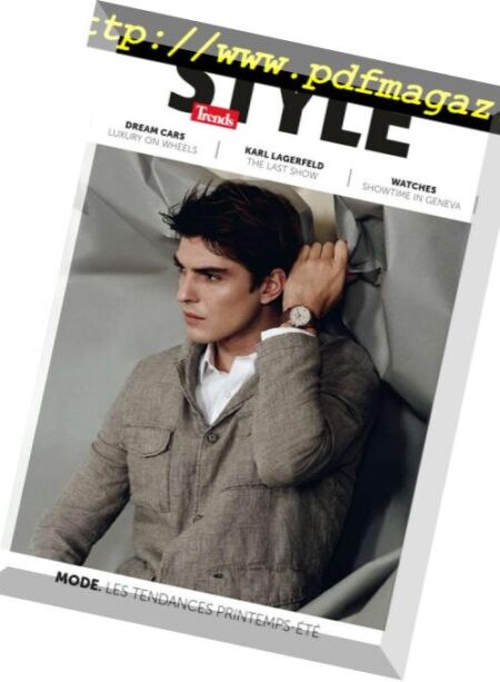Trends Style – 7 Mars 2019 Cover