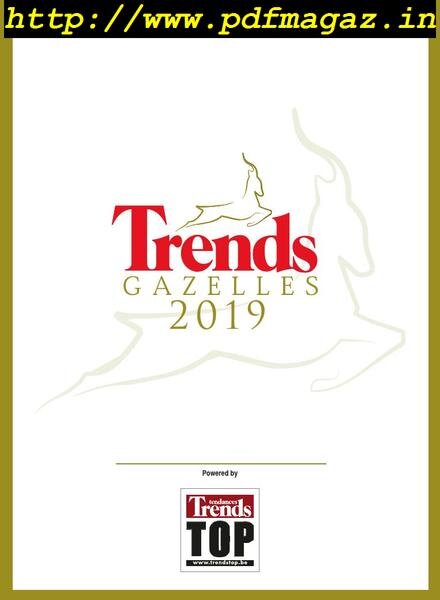 Trends Tendances – Guide Gazelles 2019 Cover