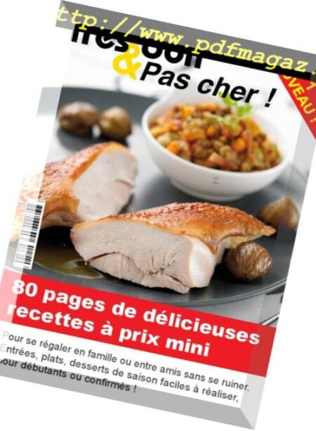 Tres Bon et Pas Cher ! – octobre 2018 Cover