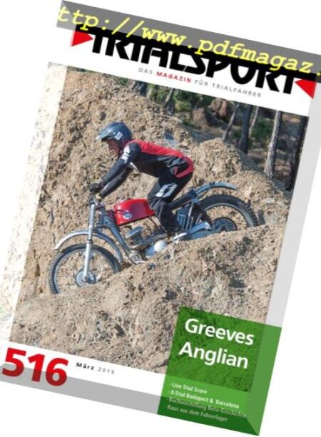 Trialsport – Marz 2019 Cover
