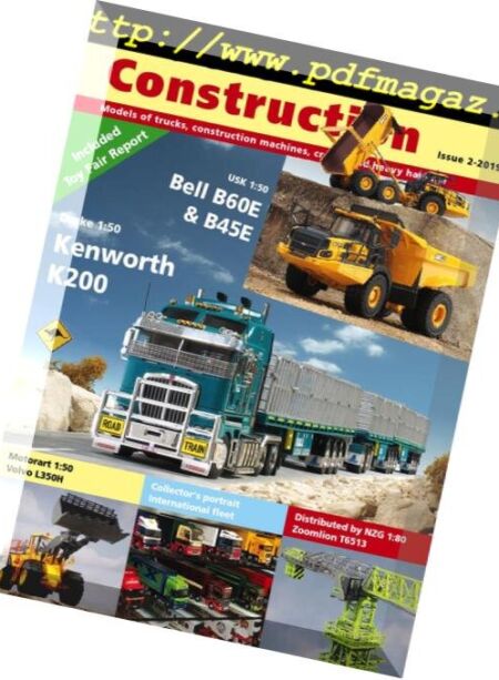 Trucks Construction – Marz 2019 Cover