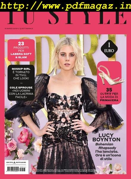 Tu Style – 19 Marzo 2019 Cover