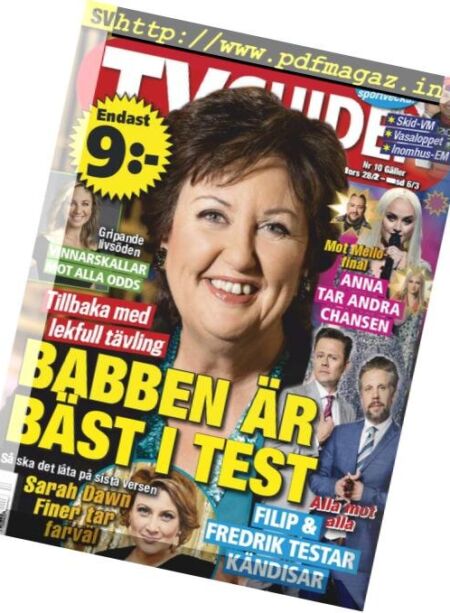 TV-guiden – 28 February 2019 Cover