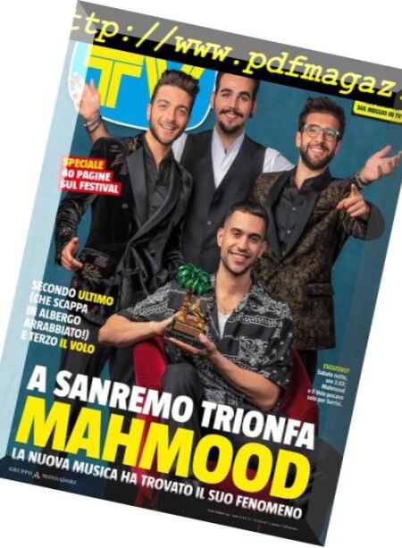 TV Sorrisi e Canzoni – 11 febbraio 2019 Cover