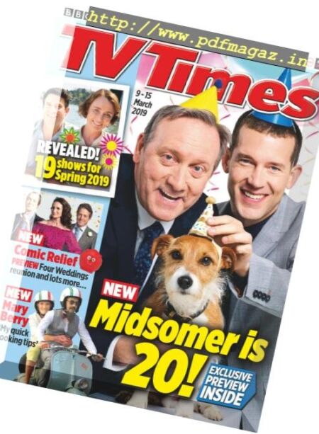 TV Times – 09 March 2019 Cover