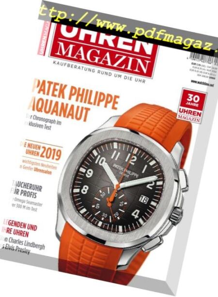 Uhren-Magazin – Februar 2019 Cover