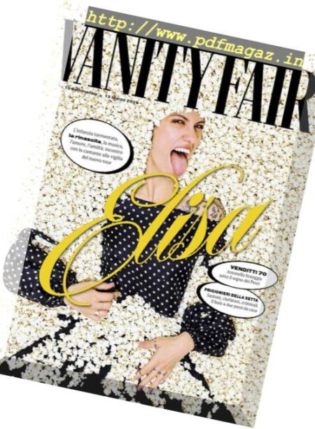 Vanity Fair Italia – 13 marzo 2019 Cover