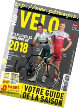 Velo Magazine – fevrier 2018