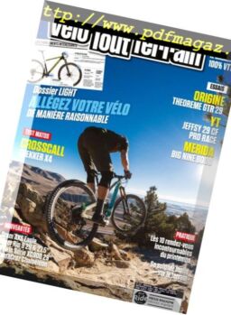 Velo Tout Terrain – mars-avril 2019