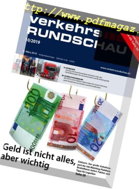 VerkehrsRundschau – 01 Marz 2019 Cover