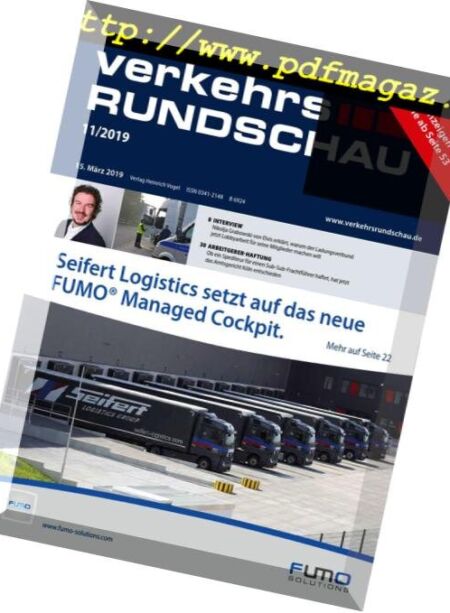 VerkehrsRundschau – 12 Marz 2019 Cover