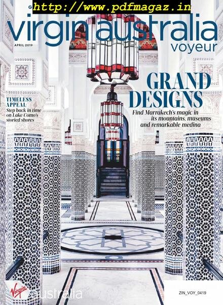 Virgin Australia Voyeur – April 2019 Cover