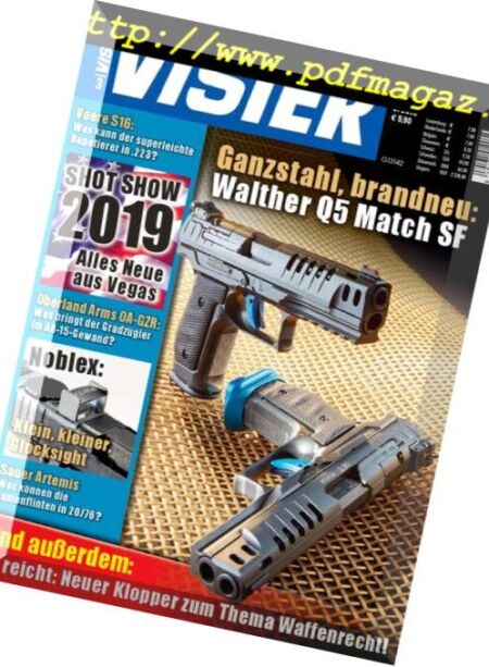 Visier – Marz 2019 Cover