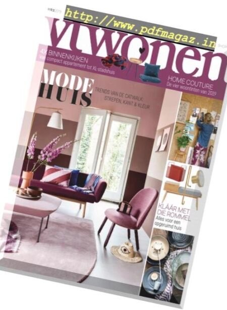 Vtwonen – maart 2019 Cover