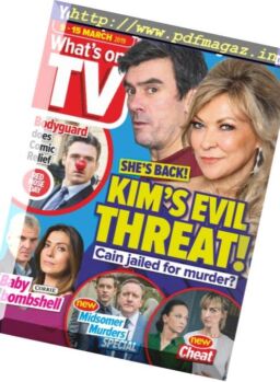 What’s on TV – 09 March 2019