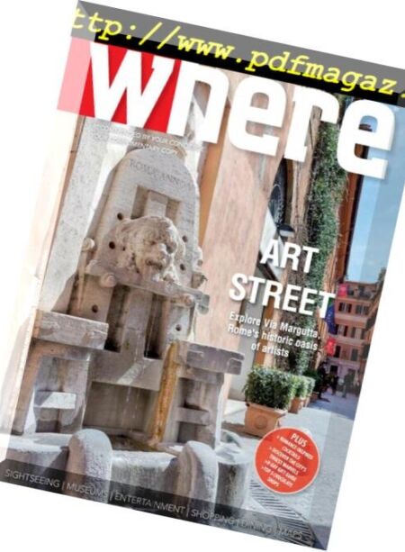 Where Rome – March 2019 Cover