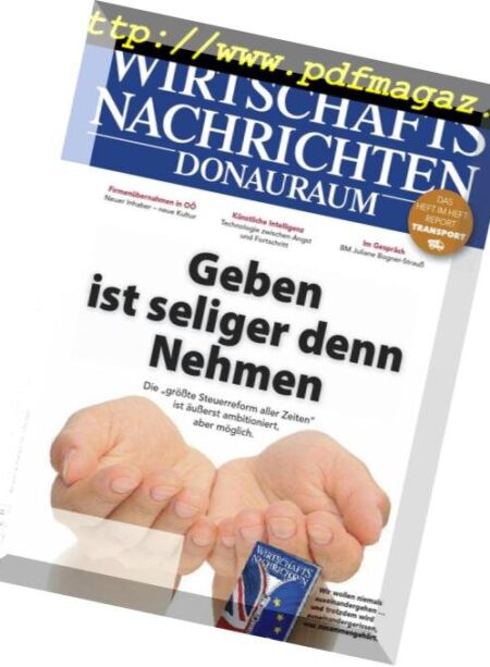 Wirtschaftsnachrichten – Februar 2019 Cover