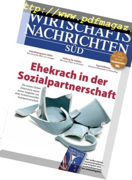 Wirtschaftsnachrichten Sud – Februar 2019 Cover