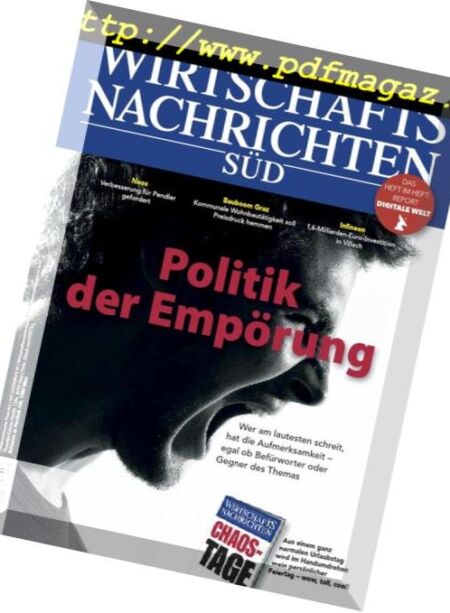 Wirtschaftsnachrichten Sud – Marz 2019 Cover
