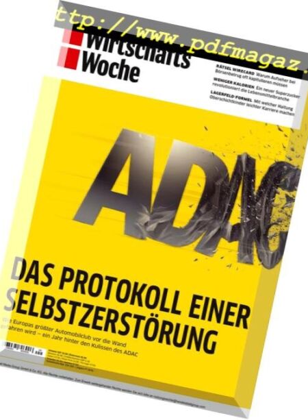 Wirtschaftswoche – 23 Februar 2019 Cover