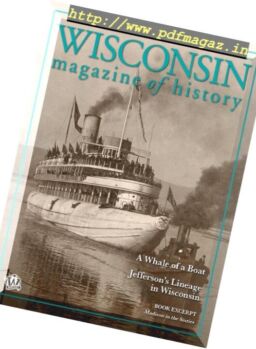 Wisconsin Magazine of History – March 2019