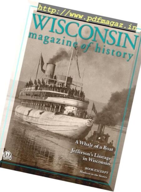 Wisconsin Magazine of History – March 2019 Cover
