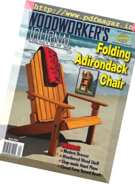 Woodworker’s Journal – April 2019 Cover