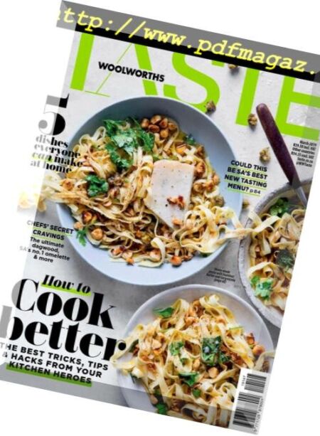 Woolworths Taste – February 2019 Cover