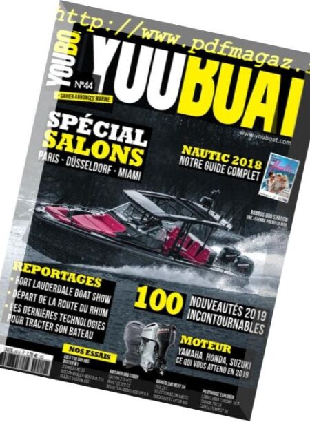 Youboat – decembre 2018 Cover