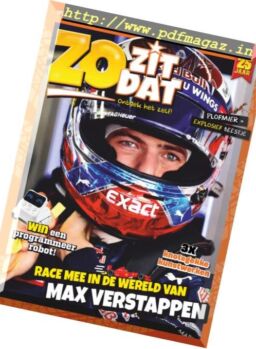 Zo Zit Dat – april 2019