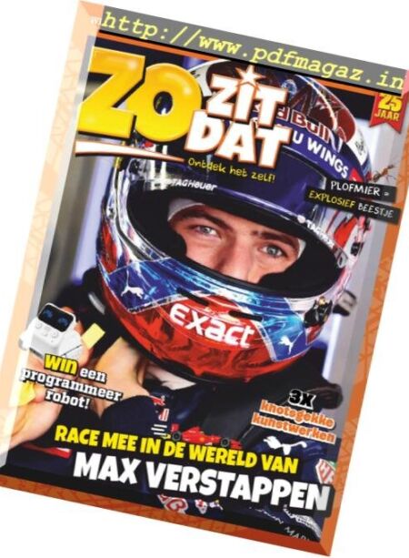 Zo Zit Dat – april 2019 Cover