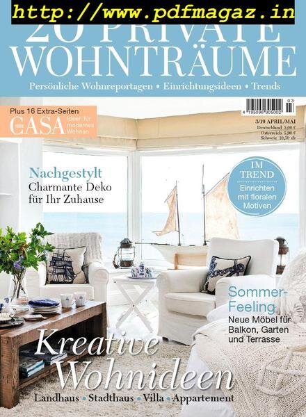 20 Private Wohntraume – Marz 2019 Cover