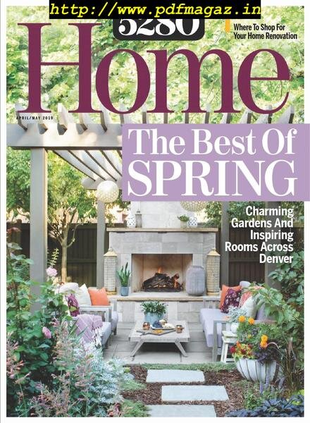 5280 Home – April 2019 Cover